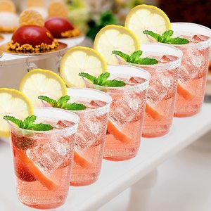 Verres à shot jetables en plastique PS à paroi simple pour dégustations de vins - Product Image 4