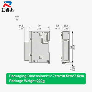 Nuevo Módulo de Salida Analógica Original TM3AQ4 Modicon TM3, 4 Salidas, Controlador Lógico Programable PLC, Módulo de Expansión I/O - Product Image 2