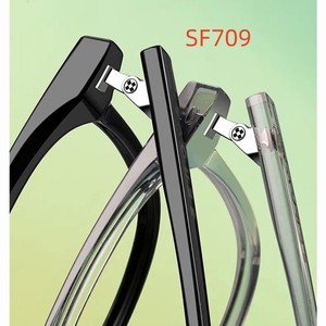 Montura <span class=keywords><strong>de</strong></span> <span class=keywords><strong>Gafas</strong></span> <span class=keywords><strong>Swarovski</strong></span> SF709 TR90 Ultraligera, Color Negro, Unisex, Estilo Influencer, Montura <span class=keywords><strong>de</strong></span> <span class=keywords><strong>Gafas</strong></span> Graduadas Color Té - Product Image 4