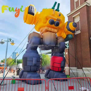 Robot kartun tiup untuk luar ruangan dalam ruangan dekorasi aktivitas promosi pesta toko - Product Image 6