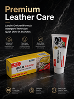 Bálsamo para Cuero Black Bull 70g con Lanolina, Crema de Acabado para Cuero Genuino Resistente al Agua, para Superficies de Botas de Trabajo Resistentes, para Hombre/Mujer