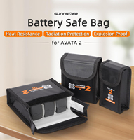 FPV Drone Ignifuge Lipo Batterie Sac Résistant À La Chaleur Lipo Garde Sac Explosion Lipo Batterie Safe Sac pour Dji Avata 2