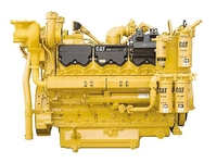 Pompe à huile pour moteur industriel CAT C7, démarrage électrique, refroidissement par eau, numéro de pièce 1898777