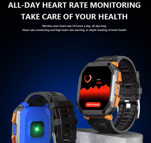 Montre connectée <span class=keywords><strong>B2</strong></span> 2026, 1,96 pouce, 4G, GPS, SOS, NFC, grande mémoire, charge sans fil, 800 mAh, appareil photo, appels Bluetooth, montre connectée sport - Product Image 6