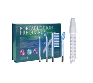 4 In 1 Huid Vernieuwen Argon + Neon Gas Mix Wand Handheld Hoge Frequentie Huid Therapie Electrotheray Schoonheid Machine - Product Image 2