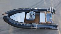 Offre Spéciale RIB 480 16ft Semi-rigide Fibre de verre/Aluminium RIB Bateau Hypalon/PVC Bateaux Gonflables