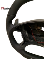 YTcarbon für E SL E550 SL55 SL63 E63 W211 R230 AMG Auto-Interieur-Zubehör, Rennsport-Stil Echtes Carbon Lenkrad