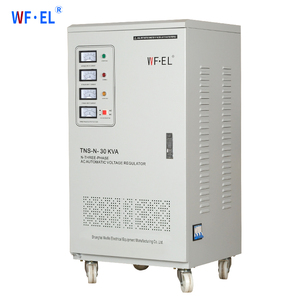 Stabilisateur de tension triphasé automatique 30KVA 220V 380V 20KVA 40KVA 50KVA 60KVA AVR régulateur de tension générateur ca cuivre SVC - Product Image 1