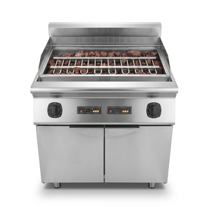 Parrilla Eléctrica con Piedra Volcánica, Asador Comercial para Hoteles, Restaurantes y Cocinas - Product Image 1