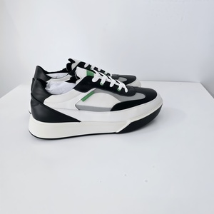 Baskets en <span class=keywords><strong>cuir</strong></span> de luxe pour hommes, style coréen, tendance transfrontalière, avec lacets tressés spéciaux et <span class=keywords><strong>cuir</strong></span> de vachette assorti - Product Image 2