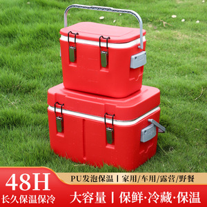 Cooler Box 20L Insulated Food Storage Outdoor Use Rectangle Shape Stainless Steel Inner PP Outer Shell - Product Image 2