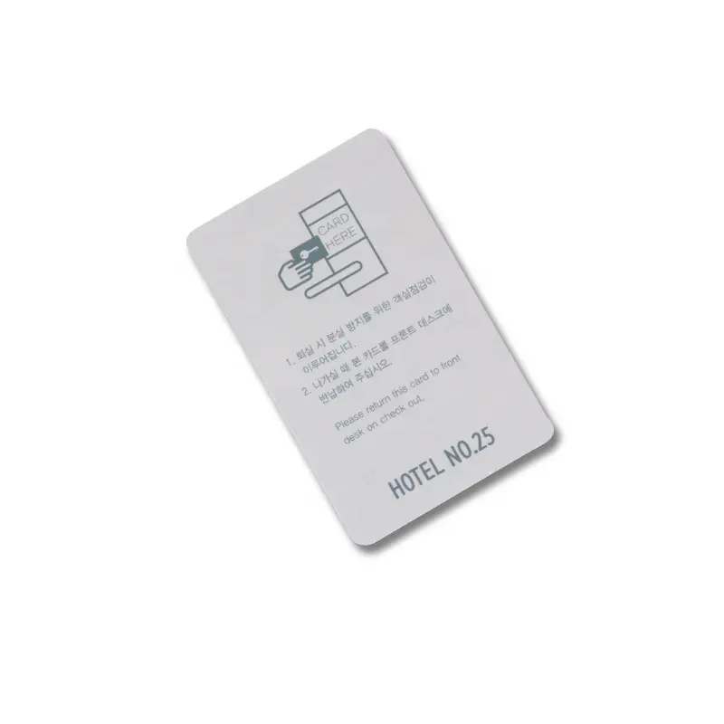 13.56Mhz Smart Chip Card Contactloze Rfid Kaart Met Magnetische Strip