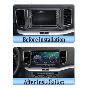 Schermo GPS Android 9 Pollici 8 Core 4G per Cruscotto Auto, Radio con Carplay e WIFI per Volkswagen <span class=keywords><strong>Sharan</strong></span> 2010-2021 e Seat <span class=keywords><strong>Alhambra</strong></span> - Product Image 2