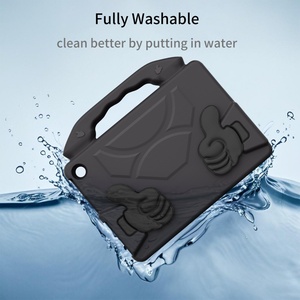 Fundas para Tablets con Soporte de Mano EVA para <span class=keywords><strong>Kindle</strong></span> Fire HD <span class=keywords><strong>10</strong></span>, <span class=keywords><strong>Funda</strong></span> Resistente a Golpes para Niños, <span class=keywords><strong>Funda</strong></span> Ligera y Duradera de Espuma EVA para Tablets - Product Image 4