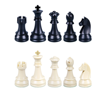 Bộ cờ vua chất lượng cao tiêu chuẩn thi đấu, chất liệu nhựa gỗ, dành cho trò chơi trẻ em - Product Image 4
