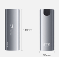 BR M.2 NVME Portable Ssd Hard Drive Eksternal 512gb 1tb 2tb Antarmuka Tipe-c
