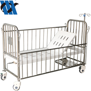Lit d'hôpital manuel médical BDB01 pour enfants fonction unique avec rails latéraux réglables à la maison ou à l'hôpital - Product Image 6