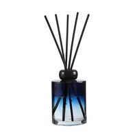 Diffuseur de parfum à roseaux Relaxlines, couleur personnalisée, aromathérapie, avec boîte cadeau, luxe, flacon rond en verre de 100 ml