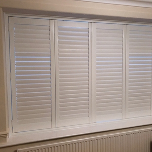 Nhà Sản Xuất Ngang Bằng Gỗ Tùy Chỉnh Cửa Sổ Cửa Chớp Gỗ Nội Thất Di Chuyển Trồng Cửa Chớp Trượt Gấp Màn Trập Cửa - Product Image 2