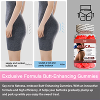 Gummies OEM Black Maca Plus pour des fesses volumineuses et des courbes extrêmes, à base de racine de Maca noire pour améliorer la vitalité chez les hommes et les femmes, booster des fesses