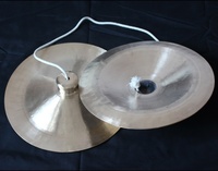 Cymbales de danse Lion pour adultes, en laiton, artisanal à la main