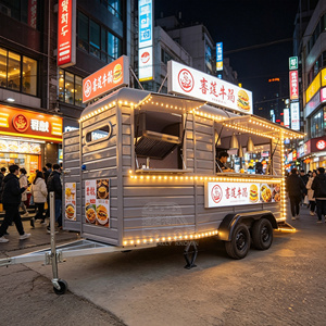 Coffee Truck <b>Trailer</b> Bakery Bubble Tea Food Truck Mobile Spain Churros <b>Trailer</b> Snack Food Truck Food Truck Pizza - Product Image 4