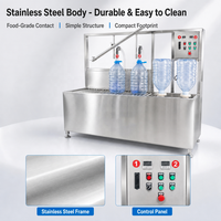 Machine de remplissage de seaux et de bouteilles de 5 gallons pour eau minérale purifiée