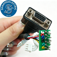 Harnais de câblage électronique et électrique personnalisé DB9 PCB