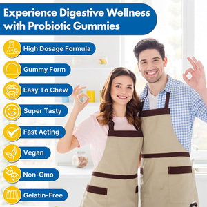 Gomitas Veganas 8 en 1 de Marca Privada, Sin Azúcar, con Sabor Natural a Piña, Suplemento de Fibra Dietética, Prebiótico y Probiótico para la Salud Intestinal - Product Image 4