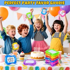 Mini Tableau Magnétique pour Enfants, 6 Couleurs, Effaçable, pour Dessin et Croquis, en Plastique, Porte-clés Sac à Dos, 4,5 Pouces, 5-7 Ans, Fête d'Anniversaire - Product Image 4