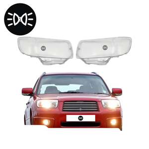 ZWENJIN para Subaru <span class=keywords><strong>Forester</strong></span> <span class=keywords><strong>2006</strong></span> 2007, Cubiertas para Faros Delanteros, Carcasa Transparente para Faros, Cubierta para Lámparas - Product Image 1