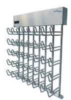 PCL Control Acier Inoxydable 304 Air Chaud Bottes et Vêtements Porter Séchoir Séchoir à Vêtements de Travail