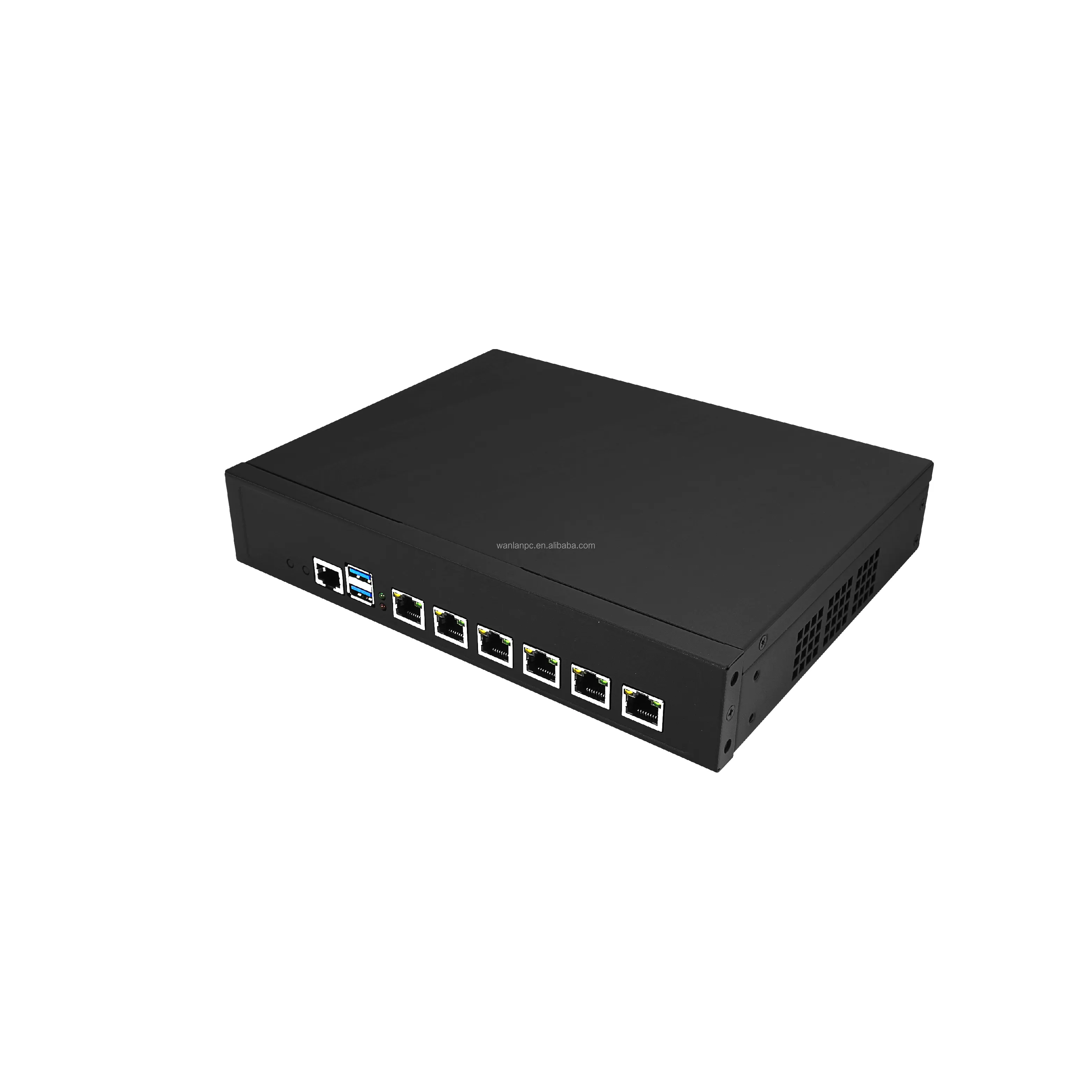 6 LAN Desktop System N5105 i225 with Fan 6X i225V 2.5G Linux server 6 NIC firewall appliance support pfSense OPNsense router