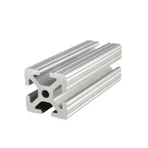 Traitement personnalisé profilé d'extrusion en aluminium anodisé rainure en T