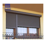Fenêtre contractuelle intelligente élégante motorisée à haut rendement énergétique en alliage d'aluminium résistant au vent et aux tempêtes pour la maison.