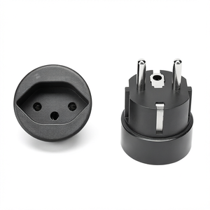 <b>EU</b> <b>plug</b> <b>adapter</b> socket Travel <b>plug</b> with socket Power converter for travel ABS <b>adapter</b> for US <b>UK</b> - Product Image 1