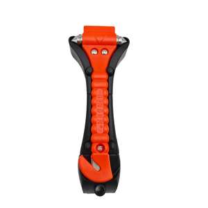 Wholesale Car Emergency Safety Hammer Life Saving Escape Seat Belt <b>Cutter</b> Window <b>Glass</b> Breaker Red - Product Image 1