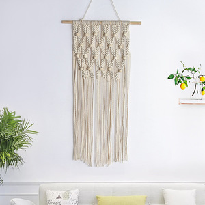 Decoración de macramé para el hogar, colgante de pared hecho a mano, elegante, bohemio - Product Image 4