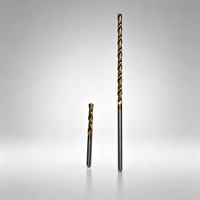 Foret en carbure monobloc extra long à queue droite CUFFNOD, revêtement TiAlN, 135 mm, pour trous profonds, droit, norme ISO