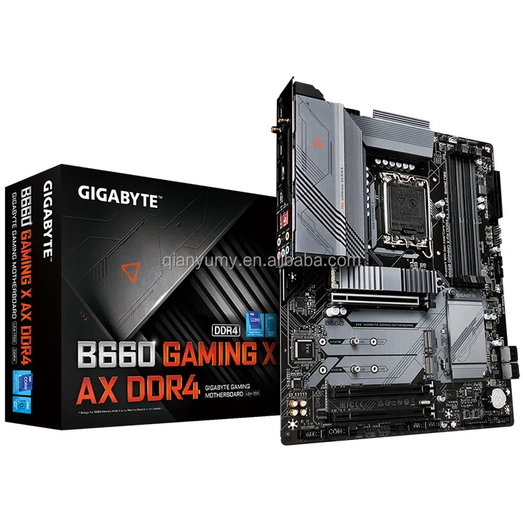 QY Gigabyte B660 Gaming X Ax Ddr4 (rev. 1.0) Motherboard Supports For Ddr4 128g Memory And Lga 1700 Socket Gaming Motherboard