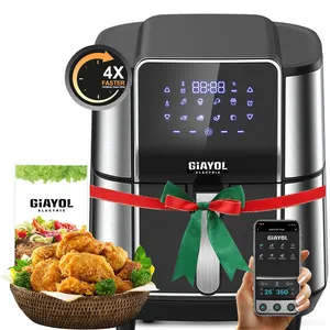 1700W Healthy Fried Chicken electric Digital Air Fryer Power Digital Manual Air Fryer Oven