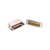 Connecteur électrique droit rectangulaire en laiton série J14A, modèles J14A-101ZKL, J14A-101TJ, J14A-101ZKB