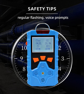 Dễ cháy độc hại không gian hạn chế atile Hydrogen H2 dễ cháy xách tay 4 trong 1 Gas Detector - Product Image 2