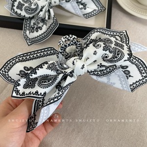 Griffe de fleur de cajou haut de gamme AB double face française pour femme, pince à cheveux élégante lettre coeur arrière de la tête, pince requin - Product Image 2