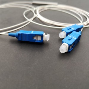 Splitter PLC FBT 1x2 FTTH 10/90 20/80 30/70 40/60 50:50, Splitter Ottico FBT con Connettori SC LC FC ST Weunion - Product Image 2