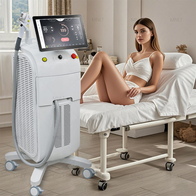 Medical Ce 200 Million Times Light 4 Wavelength 755Nm 808Nm 940Nm 1064Nm Diode Lase Hair Removal Machine Price