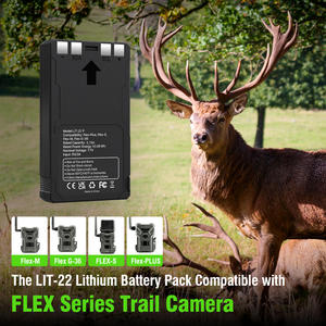 स्पाइपॉइंट लाइट-22 रिचार्जेबल लिथियम बैटरी पैक 5700mah * 2 फ्लेक्स श्रृंखला ट्रेल कैमरा संगत स्पाइपॉइंट लिट-22 प्रो स्टॉक - Product Image 2