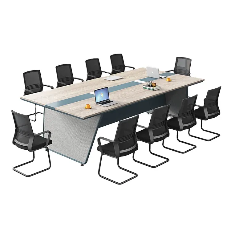 会議テーブルオフィス会議室テーブルデスクチェア付きシンプルでモダンなオフィス家具モダンなデザイン
