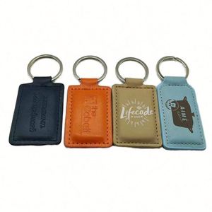 <b>Custom</b> PU Leather <b>Keychain</b> Car Brand Logo Leather Key Sales Promotion Holder <b>Keychain</b> - Product Image 1