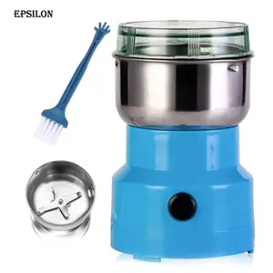 Small Commercial Electric Dry Spice Powder Grinder Machine Home Kitchen Pulverizer
